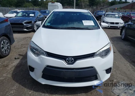 2014 Toyota Corolla Le из США, поврежденный, VIN 2T1BURHE4EC000873